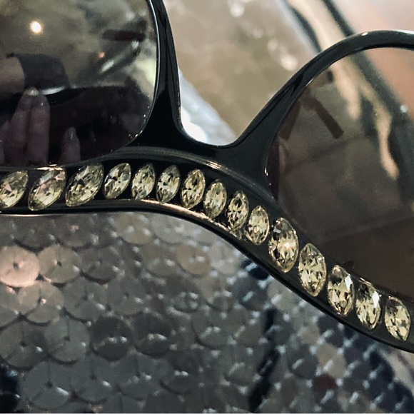 Prada Jeweled Cat Eye Sunglasses with Case - Picture 12 of 16